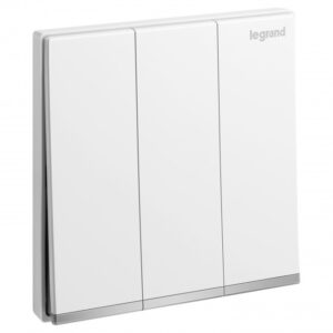 Bộ công tắc ba 2 chiều 16AX 250V~, Màu trắng tuyết, Galion, 282405