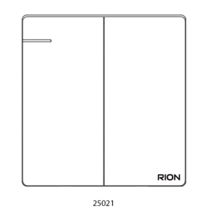 Bộ công tắc đôi 1 chiều 16AX 250V~ Màu trắng, Elegant, 25021