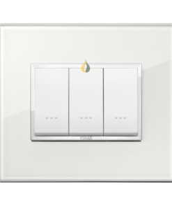 Bộ ba công tắc 1 chiều 16AX 250v~ Vimar EIKON EVO 21653.70