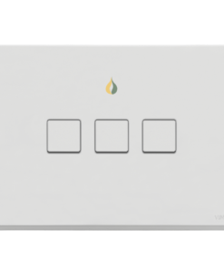 Bộ ba công tắc 1 chiều 16AX 250v~ Vimar EIKON FLAT 22683.3.01
