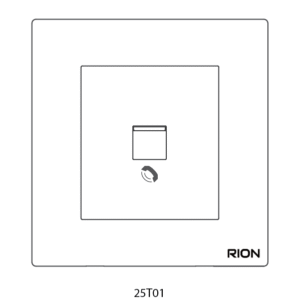 Bộ ổ cắm điện thoại RJ11 Màu trắng, Elegant, 25TEL
