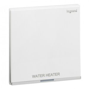 Bộ công tắc đơn 2 cực 20AX 250V~, Màu trắng tuyết, Galion, 282408