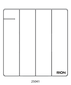 Bộ công tắc bốn 1 chiều 16AX 250V~ Màu trắng, Elegant, 25041
