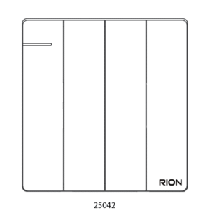 Bộ công tắc bốn 2 chiều 16AX 250V~ Màu trắng, Elegant, 25042