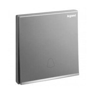 Bộ công tắc chuông 16AX 250V~, Màu xám ánh kim, Galion, 282411-C3