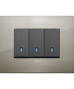 Bộ ba công tắc 1 chiều 16AX 250v~ Vimar ARKÉ 19653.08