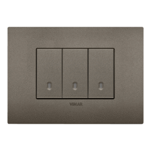 Bộ ba công tắc 1 chiều 16AX 250v~ Vimar ARKÉ 19653.80